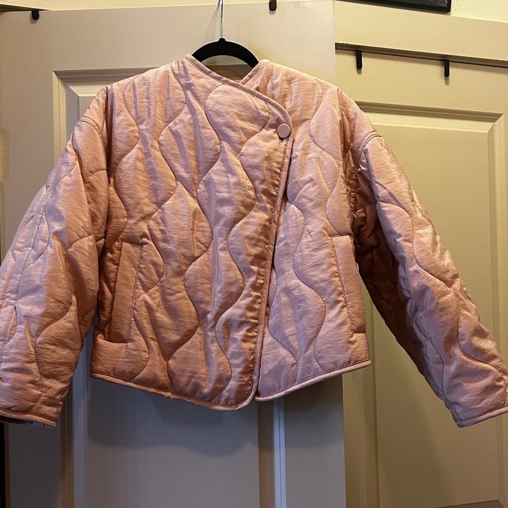 A.L.C. Pink Quilted Jacket